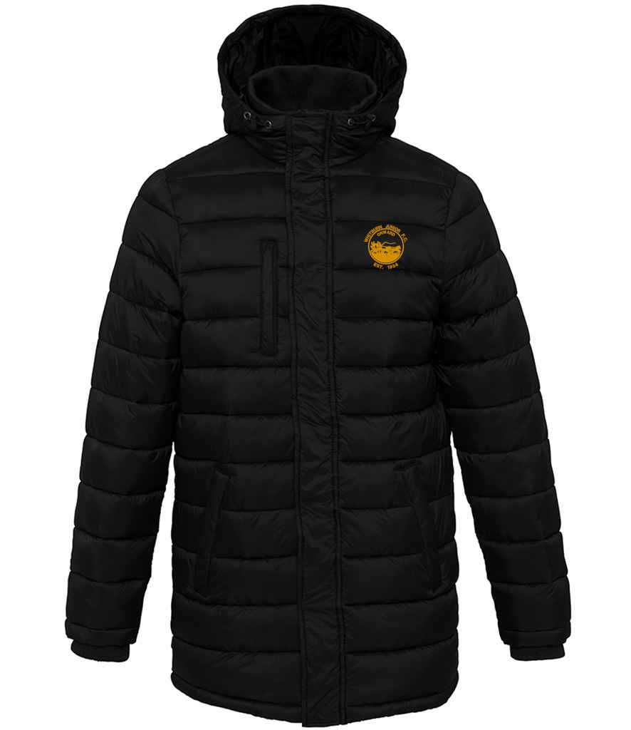 Kariban Lightweight Long Padded Parka Jacket – Whitburn Junior FC