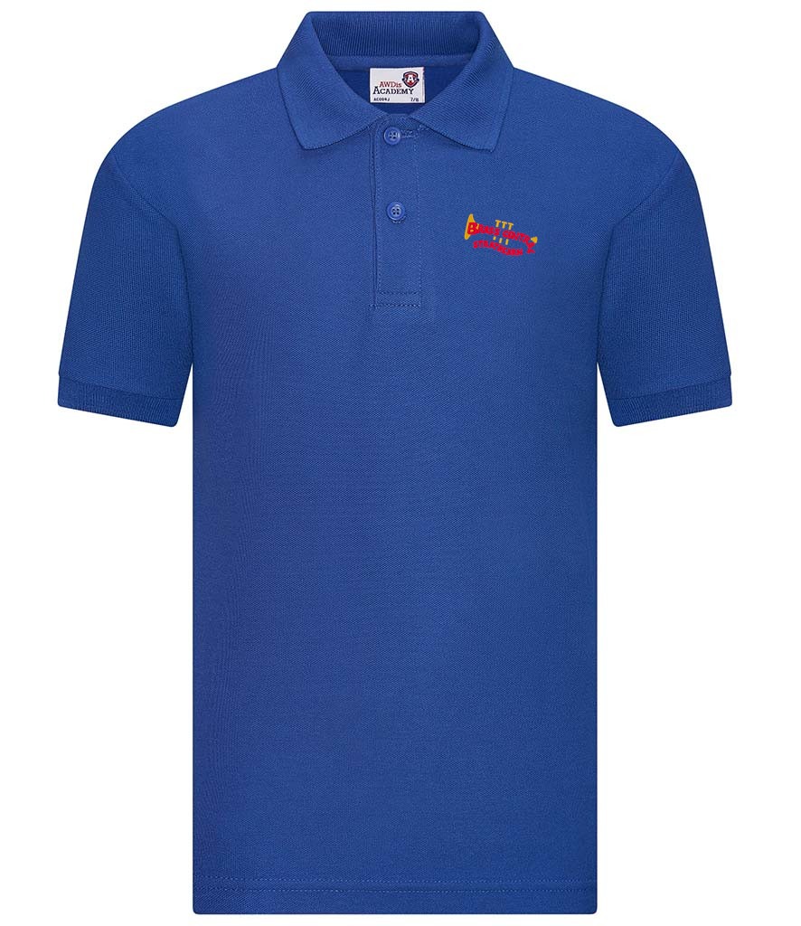 Kids Polo Shirt – Brass Central Strathearn (Development Band)