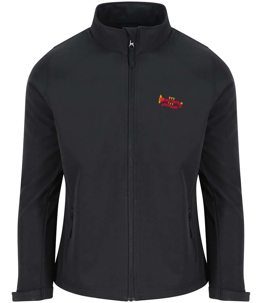 Ladies Pro Soft Shell – Brass Central Strathearn