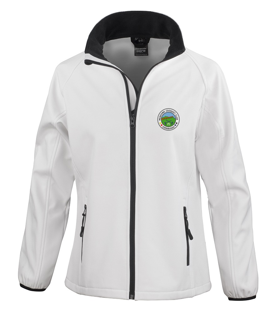 Women’s Softshell Jacket (Meadows Croquet Club)
