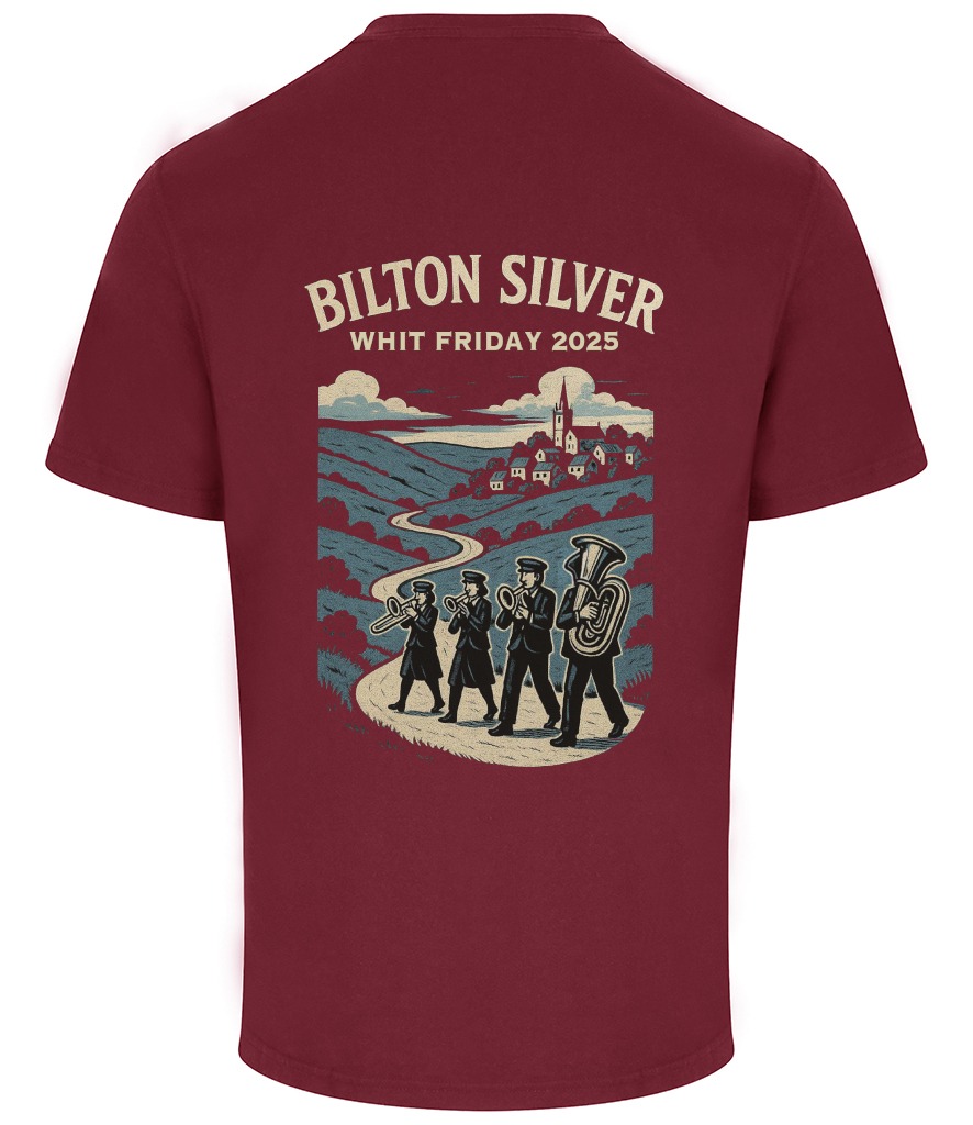 Pro T-Shirt – Bilton Silver Whit Friday 2025