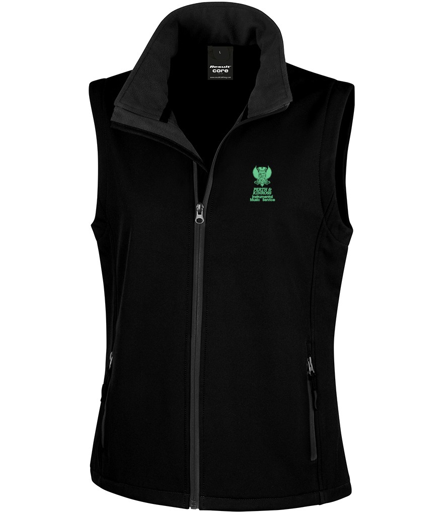 Perth & Kinross IMS Ladies Soft Shell Bodywarmer